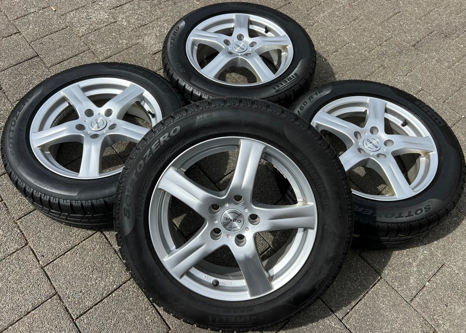 4 ALU WINTERRÄDER AUDI Q2 GA VW BEETLE 5C T-ROC 205/60R16 92H PIRELLI FREIHAUS - Bild 1 von 4