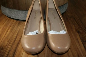 DREAM PAIRS Women Low Heel VEGAN Round Toe Slip On Pump Dress Shoes Womens 7 - Picture 1 of 11