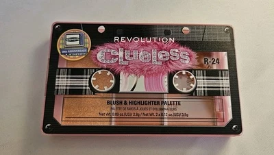 New Revolution Clueless Blush & Highlighter Palette Totally Paused 0.09oz/2.8g - Image 1 of 4