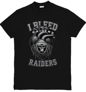 Las Vegas Raiders NFL Custom Graphic T-Shirt Size S-3XL - Picture 1 of 1