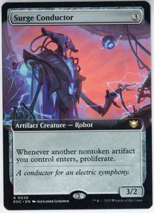 Surge Conductor Extended Art Edge of Eternities MTG 0039 EOC - Picture 1 of 2