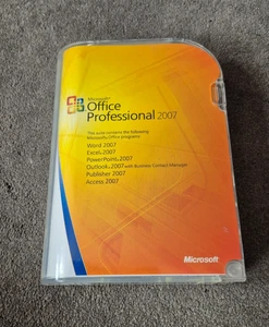 Microsoft Office 2007 Professionnel Package Complet Inc Clé de Produit - Photo 1/2