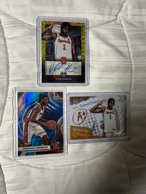 24/25 Bowman U 最佳篮球 Donavan Freeman 批量 签名 /75,蓝色 /150,金色 /50 — 第 1/4 张图片