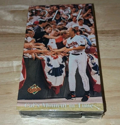 2131 Cal Ripken Moment In Time Baltimore Orioles 1995 VHS Tape NEW - Image 1 of 4