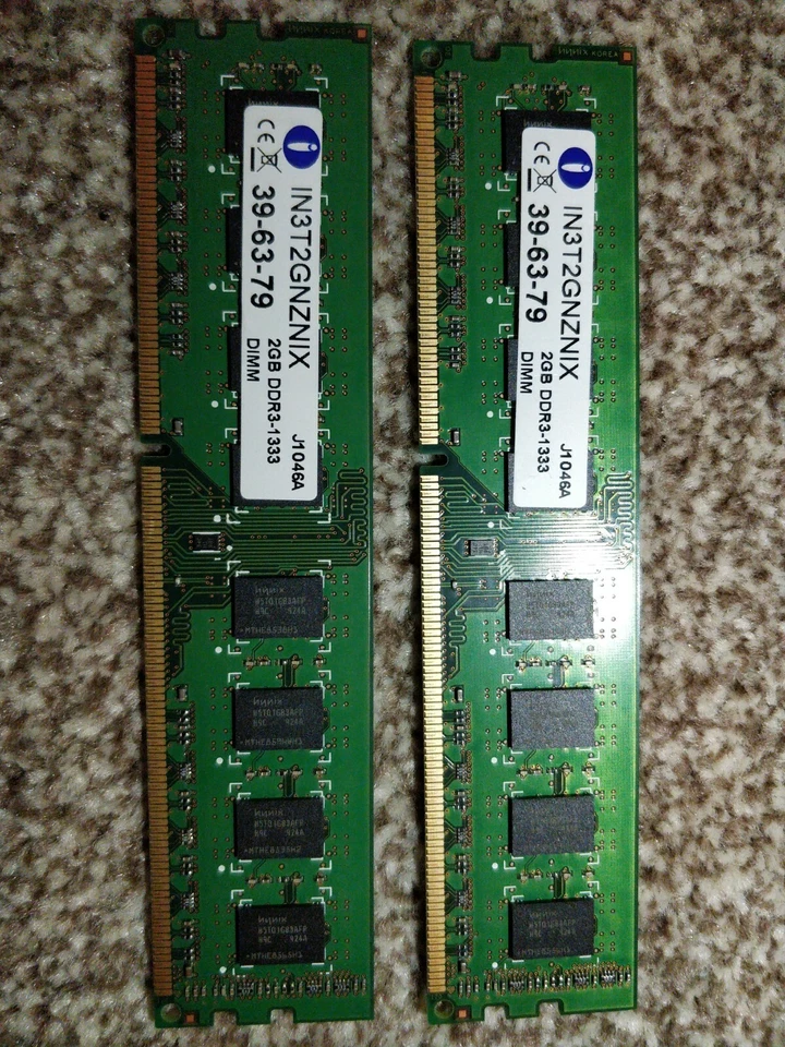 integral 2GB IN3T2GNZNIX (PC3-10600 (DDR3-1333), DDR3 SDRAM, 1333 MHz, DIMM  - Image 1 of 1