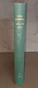 Royal Institute of British Architecture Volume 79: 1972 - Bound Set - Picture 1 of 4