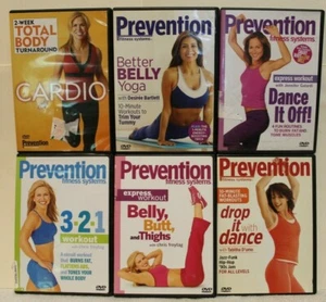 6 Prävention Fitness Training DVD Set Cardio Tanz Bauch Yoga Butt Chris Freytag - Bild 1 von 8