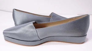 Theory Damen-Flats schieferblau Satin Plateau spitz Gr. 37 neu mit Karton 398 - Bild 1 von 23