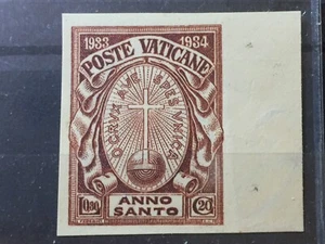 Rare Vatican Proof Mnh No Gum SASSONE CV. 4500 EURO. - Picture 1 of 2