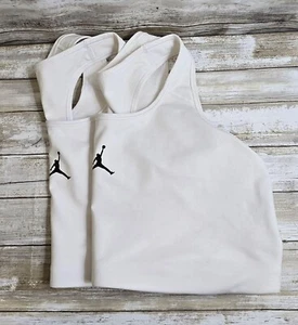 Nike Women's Sports Bra without tags 2 pieces -White CW2428-100 - Picture 1 of 24