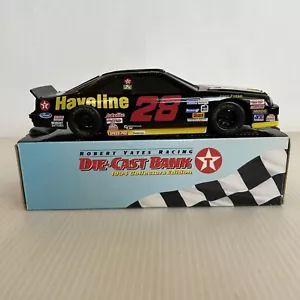 TEXACO Die Cast Ford Havoline Racing Car Bank Robert Yates Free Shipping - Picture 1 of 7