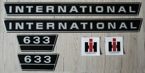 IHC / Mc Cormick  Aufkleber international 633 Silber Logo Emblem Sticker Label - Bild 1 von 1