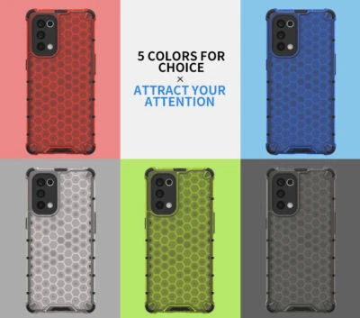 Case For Oppo Reno 6 7 8 9 10 Pro Plus 4F 5F Ace Clear Honey Comb Case Cover - Image 1 of 4