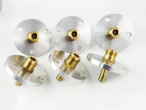 EIA Flange 7/8 male to N female-connector adapter- RF -heliax- broadcast 6PCS - Picture 1 of 5