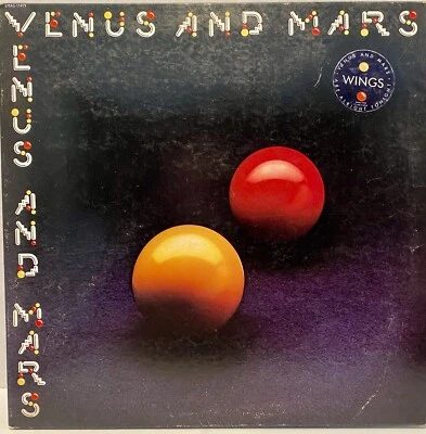 Wings Venus And Mars Capitol Records Lp Record Paul McCartney Hype - Image 1 of 3
