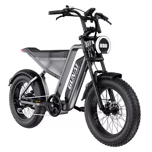 Bicicleta eléctrica GUNAI-Y de 20 pulgadas todoterreno, batería de 48 V 18 Ah - Foto 1 di 11