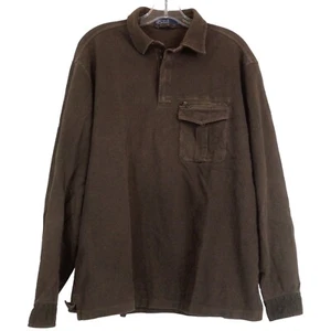 Polo Ralph Lauren Herren 1/4 Reißverschluss Langarm Hemd Größe Etikett Large - Bild 1 von 7