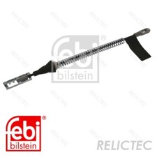 Parking Hand Brake Cable Opel Vauxhall:CORSA C,COMBO,Mk II 2,Mk II 2 522152