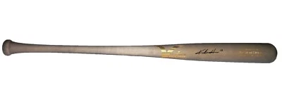 KESTON HIURA AUTOGRAPHED MILWAUKEE BREWERS VICTUS GAME MODEL BASEBALL BAT JSA - Image 1 of 3