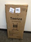 Teenza 4.9M Telescopic Ladder, Extension Ladder with Hooks and Stabilizer Loft
