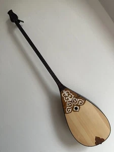 Dombyra dombra Kazakh national, professional musical instrument with case - Picture 1 of 20