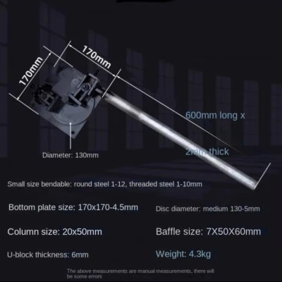 Piegatrice manuale a cerchio piccola piegatrice manuale - Immagine 1 di 4