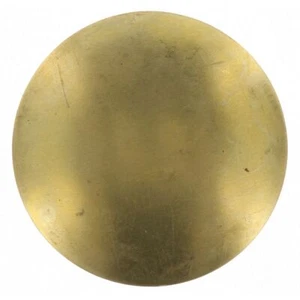GRAHAM MATTHEWS RBD40MM 40mm BRASS CORE PLUG-DOME M-40.00-BRASS-DOME - Picture 1 of 2