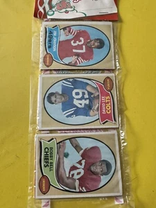 1970 TOPPS Football Holiday 12 Card Rack JIM JOHNSON BOBBY BELL EXCELLENT+ - Picture 1 of 5