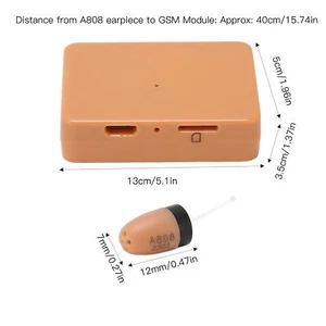 GSM Wireless Earpiece Electromagnetic Induction Automatic Clear Voice Stable - Picture 1 of 12