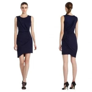 NWT  BCBG MAXAZRIA SOUTH PACIFIC SIDE DRAPED ASYMMETRICAL HEM DRESS SZ 6 - Picture 1 of 9