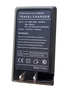 Video/Digital Camera Travel Charger Universal Input 100-240V Output 8.4V 500mA F - Picture 1 of 7