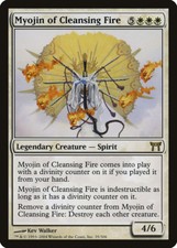 Myojin of Cleansing Fire Champions of Kamigawa NM White Rare MTG CARD ABUGames