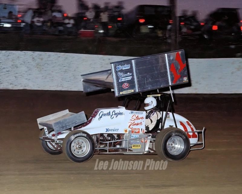 Steve Kinser Stanton 1981 chasis impresión 4x6  Foto 1 de 1