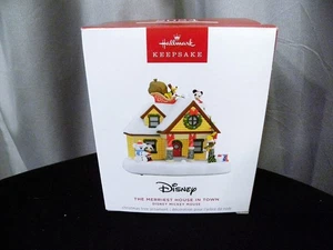 2024 Hallmark Ornament The Merriest House in Town Disney Mickey Mouse With Box - Picture 1 of 7