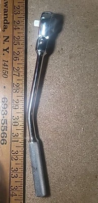 S-K 3/8" accionamiento mango doblado cabeza flexible trinquete mango moleteado 3770 EE. UU. Foto 1 de 4