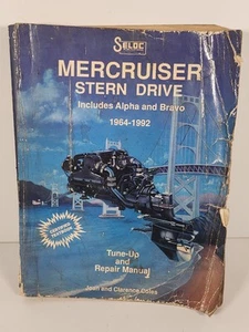Manual de afinación y reparación Mercruiser Stern Drive 1964-1992 Alpha Bravo - Imagen 1 de 5