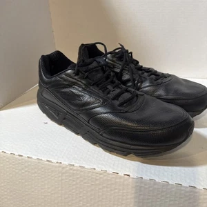 Size 15 Extra Wide 4E- Brooks Addiction Black Walk - Picture 1 of 7