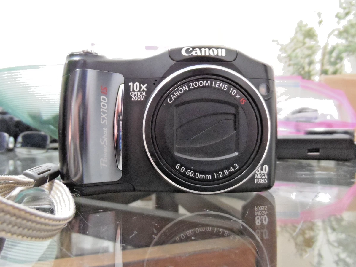 Canon PowerShot SX100 IS ブラック Amazon.com : Canon PowerShot SX100IS 8MP Digital Camera with 10x