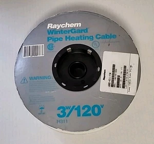 Raychem H311 WinterGard 60' Pipe Heating Cable 3 Watt/120V - Picture 1 of 4