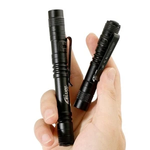 Handheld Pen Flashlight 150 Lumens Lamp Clip Mini Pen Light Small Pocket Penl... - Picture 1 of 7