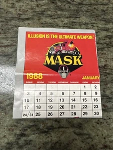 Vintage 1988 Kenner M.A.S.K. Toys Catalog Poster - Picture 1 of 5