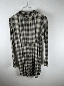 Ralph Lauren Striped Tunic Dress Country Woman Size S Black White - Picture 1 of 8