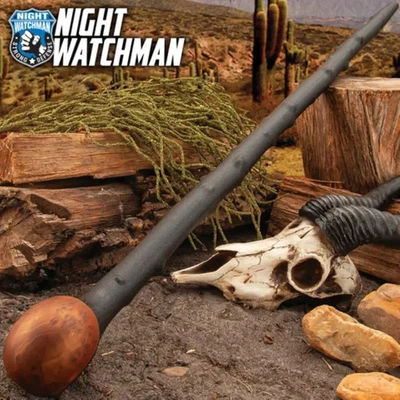 Bengala de madeira preta estilo irlandês Shillelagh bengala feita à mão 36 - Imagem 1 de 4