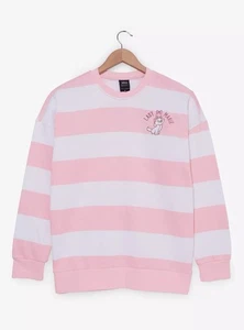 Disney Sweatshirt 2025 Embroidered Aristocats Marie Pink MEDIUM - NWT - Picture 1 of 4