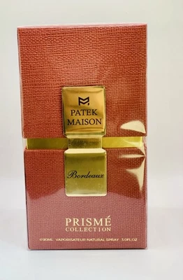Patek Maison Bordeaux Hombre Perfume Spray 3.0 OZ 90 ml Nuevo Sellado  Foto 1 de 4