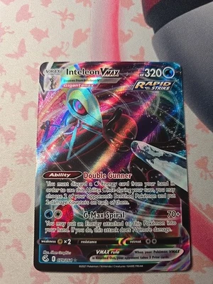 Inteleon VMAX 079/264 Swsh08: Fusion Strike Holo - Image 1 of 4