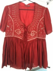 Easton Pearson Silk wrap top - Picture 1 of 6