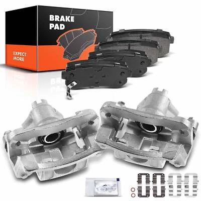 Pinza de freno trasera y pastilla de freno de cerámica para Kia Rio5 Forte Hyundai Accent Foto 1 de 4