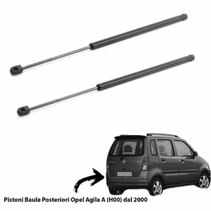 2 MOLLE A GAS PISTONI PISTONCINI PORTELONE BAGAGLI OPEL AGILA A (H00) 2000 - Imagen 1 de 1