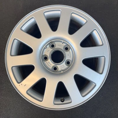 Audi A4 A6 (1998-2001) Original Silver Wheel 16" Hol.58863 Volkswagen Foto 1 de 4